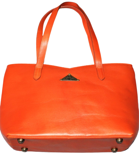 Ladies Hand Bag, Top Grain Cowhide Leather
