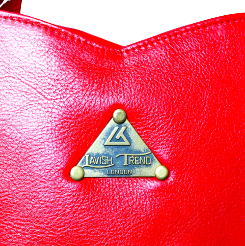 Ladies Hand Bag, 100% Top Grain Cowhide Leather