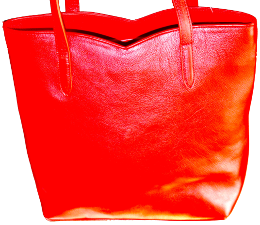 Ladies Hand Bag, 100% Top Grain Cowhide Leather