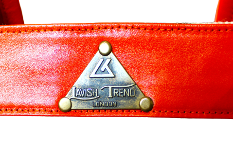 Ladies Hand/Tote Bag, 100% Top Grain Cowhide Leather & Jute Fabric