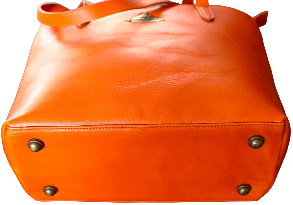 Ladies Hand Bag, Top Grain Cowhide Leather