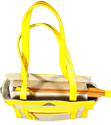 Ladies Hand Bag/ Shoulder Bag; 100% Top Grain Cowhide Leather & Jute fibre