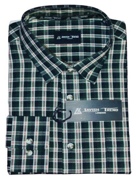 Check, Long Sleeve, Cotton Shirt
