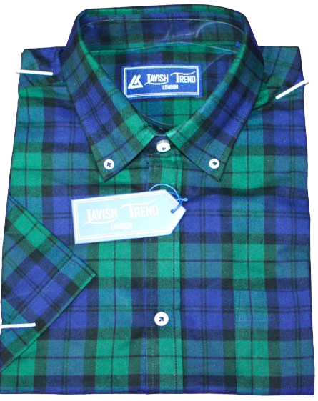 Check, Half Sleeve, Cotton Shirt