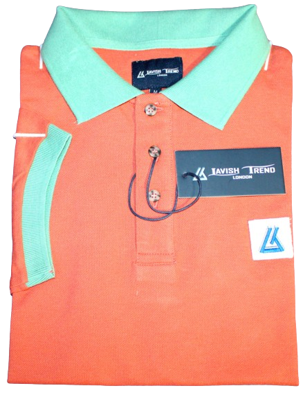Unisex Polo Shirt, Maroon/Green, Cotton