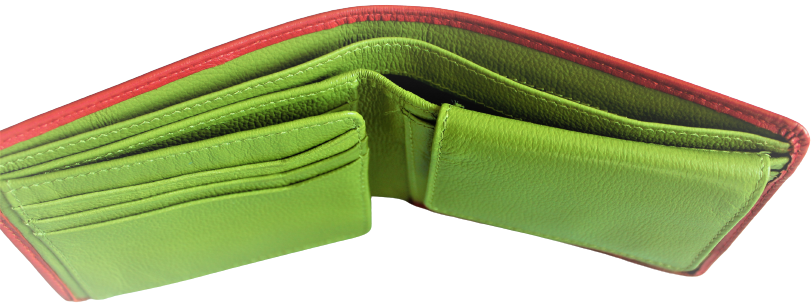Wallet for Men, Handmade, 100% Top Grain Cowhide Leather