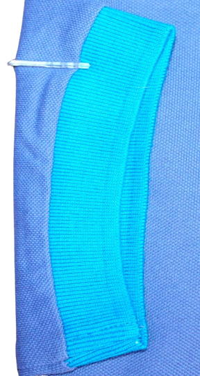 Polo Shirt for Men, Dark Blue/Light Blue/Maroon. Lavish Trend - London
