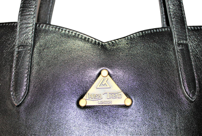 Ladies Hand Bag, 100% Top Grain Cowhide Leather