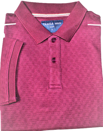 Polo Shirt, Plain with Built in Works, Cotton