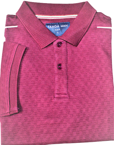 Polo Shirt, Plain with Built in Works, Cotton
