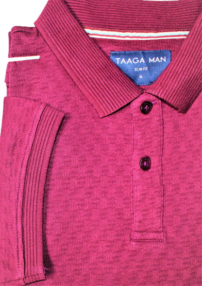 Polo Shirt, Plain with Built in Works, Cotton