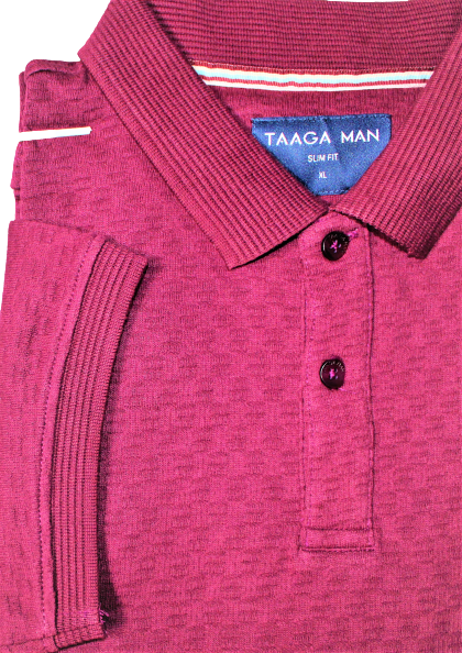 Polo Shirt, Plain with Built in Works, Cotton