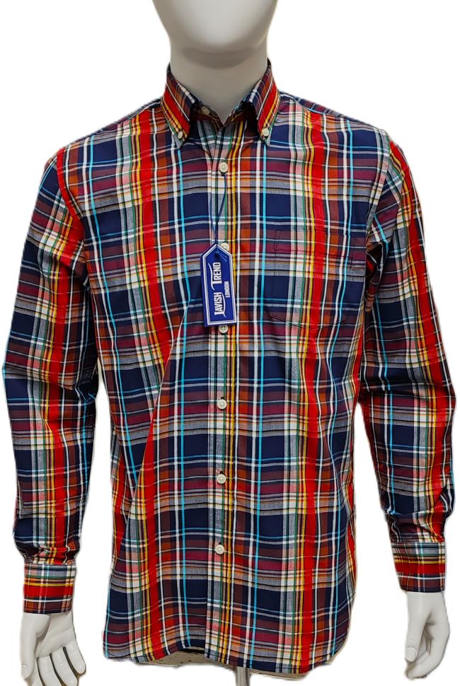 Check Shirt, Full Sleeve, Cotton Mix