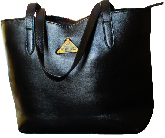 Ladies Hand Bag, 100% Top Grain Cowhide Leather