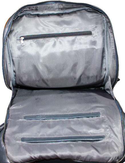 Unisex Office Bag/ Backpack/ School Bag; 100% Top Grain Leather