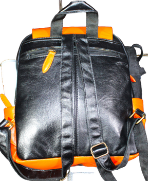 Office Bag/ Backpack/ School Bag; 100% Top Grain Cowhide Leather, Lavish Trend London;  for Men/ Women/ Unisex.