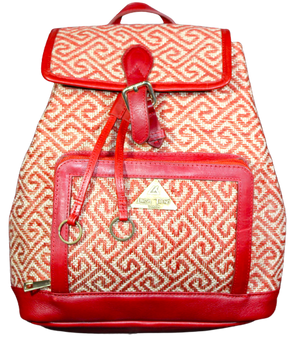 Office Bag/ Backpack/ School Bag; Lavish Trend London; for Women/ Girl; Leather and Fabric.