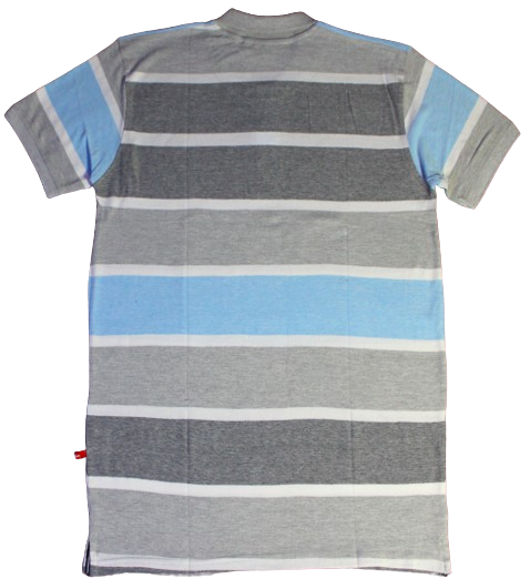 Polo Shirt for Men, Stripe, Multicolour, Cotton.