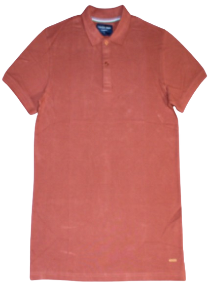 Polo Shirt, Brown, Cotton