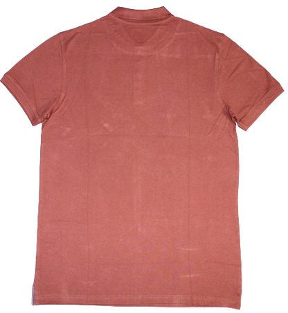 Polo Shirt, Brown, Cotton