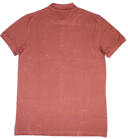 Polo Shirt, Brown, Cotton