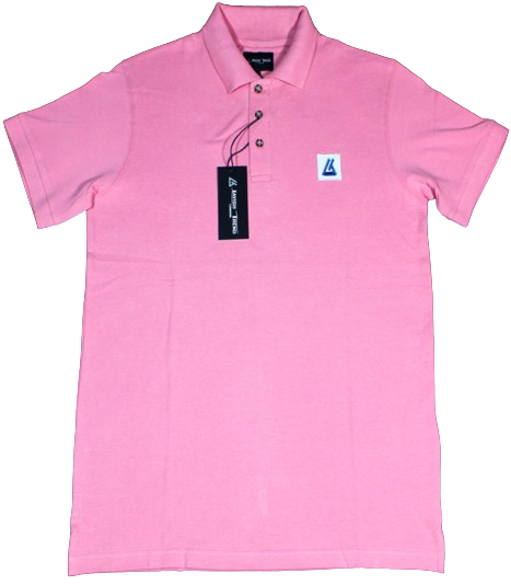 Polo Shirt for Unisex, Medium Pink. Lavish Trend - London.