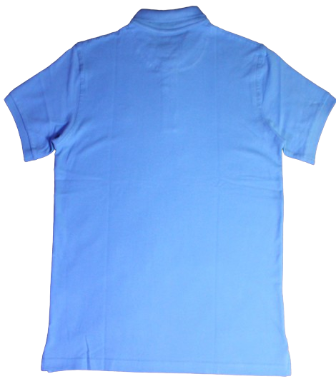 Polo Shirt for Men, Light-Bright Sky Blue.  Lavish Trend - London